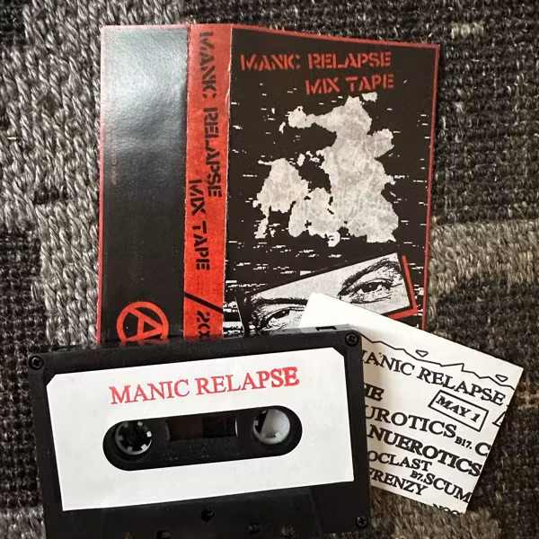 VARIOUS Manic Relapse III Manic Mixtape 2015 (Shithammer – USA original) (NM) TAPE