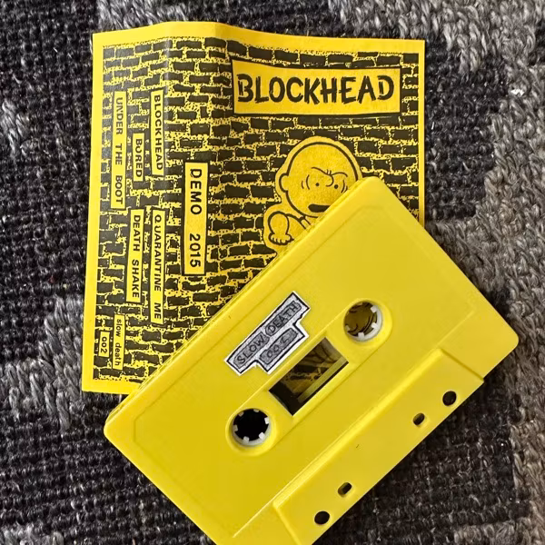 BLOCKHEAD Demo 2015 (Slow Death - Canada original) (NM) TAPE