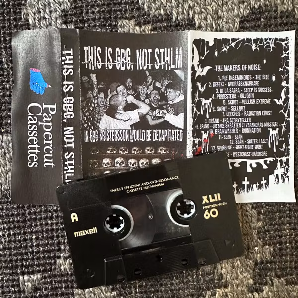 VARIOUS This Is GBG, Not STHLM (Papercut - Sweden original) (EX) TAPE