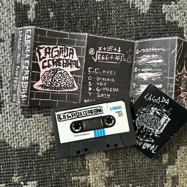 CAGADA CEREBRAL Demo (Grabaciones Puro Pedo - Mexico original) (NM) TAPE