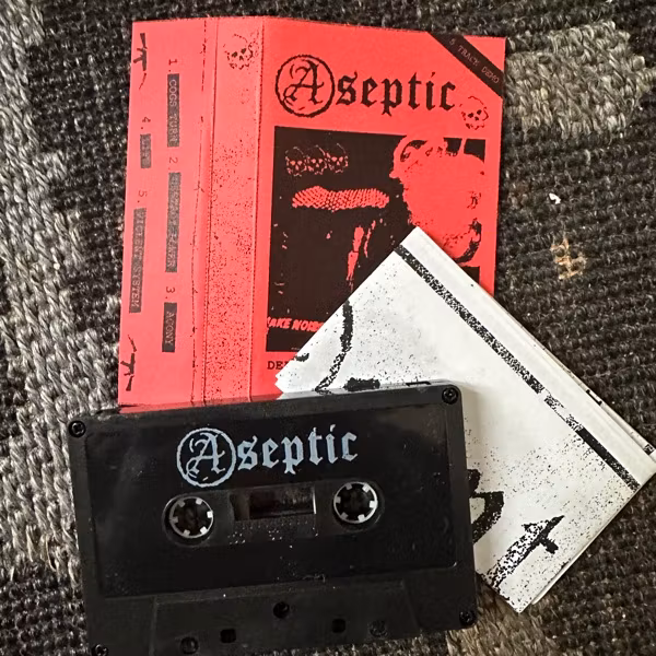 ASEPTIC Death Is Their Currency (Self released - USA original) (NM) TAPE