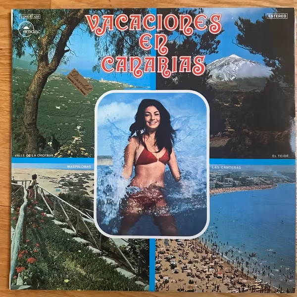 VARIOUS Vacaciones En Canarias (Emidisc - Spain original) (EX/VG+) LP