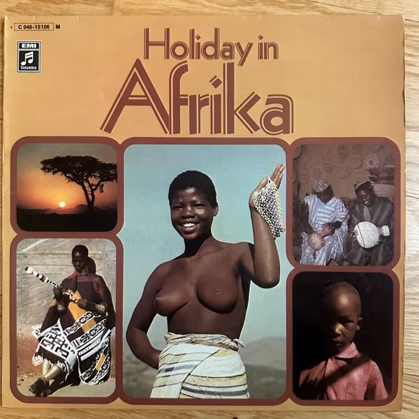 VARIOUS Holiday In Afrika (Columbia - Germany original) (VG+/VG) LP