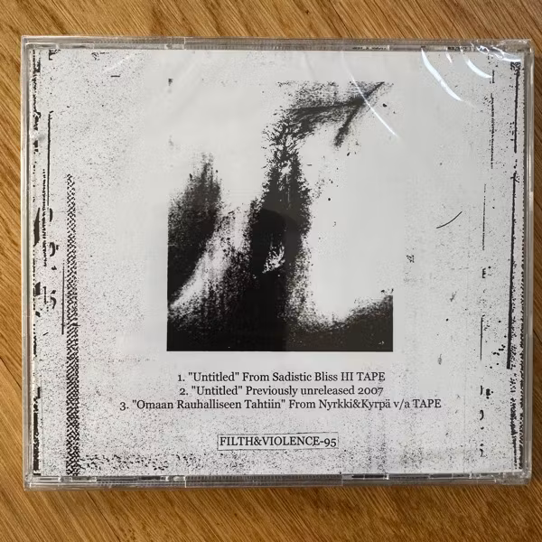 SADISTIC BLISS Verinen Perse (Filth And Violence - Finland original) (SS) CD