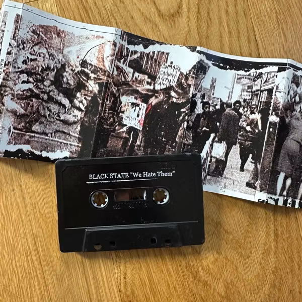 BLACK STATE We Hate Them (Filth And Violence - Finland original) (NM) TAPE