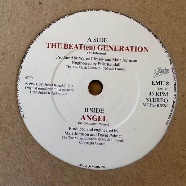 THE THE The Beat(en) Generation (Epic - UK original) (EX) 7"
