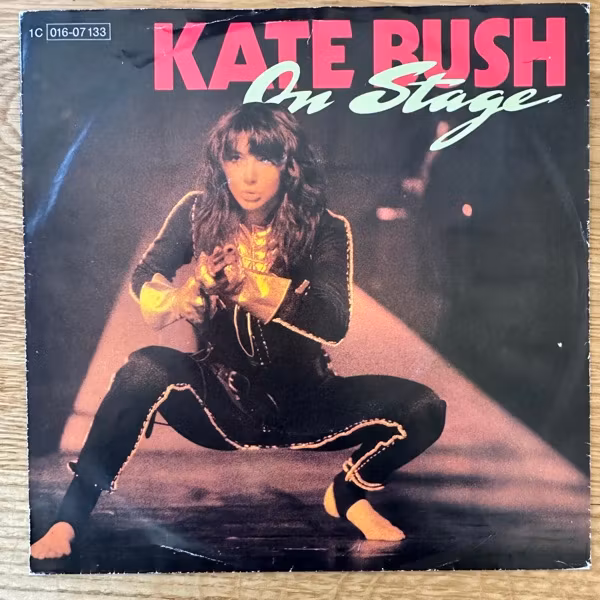 KATE BUSH On Stage (EMI - Germany original) (VG/EX) 7"