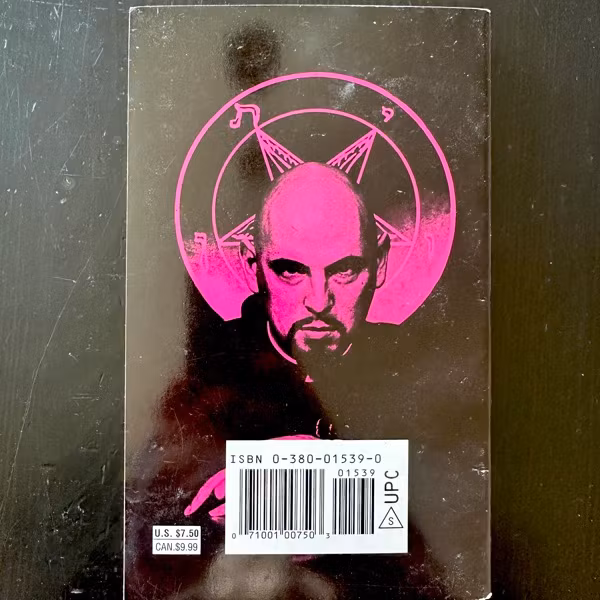 SATANIC BIBLE, the Anton Szandor LaVey (VG+) BOOK