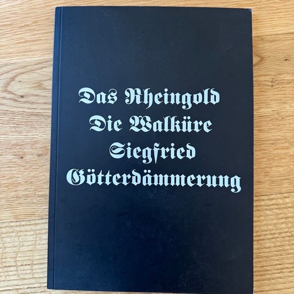 DAS RHEINGOLD DIE WALKÜRE SIEGFRIED GÖTTERDÄMMERUNG (EX) BOOK+CD