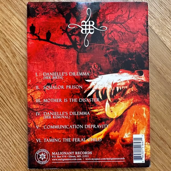 RASALHAGUE Rage Inside The Window (Malignant - USA original) (EX) CD