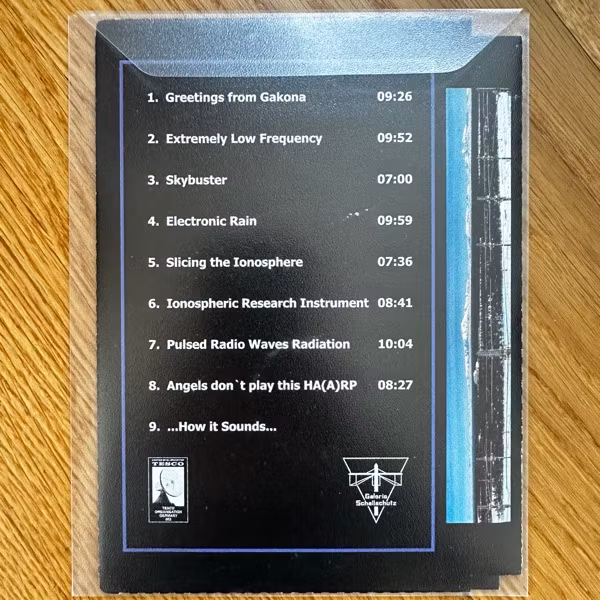 GALERIE SCHALLSCHUTZ HAARP (Tesco - Germany original) (EX) CD