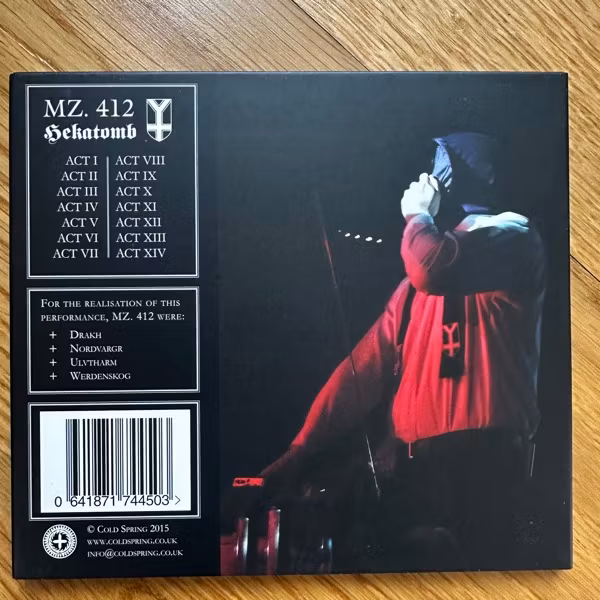MZ.412 Hekatomb (Cold Spring - UK original) (NM) CD