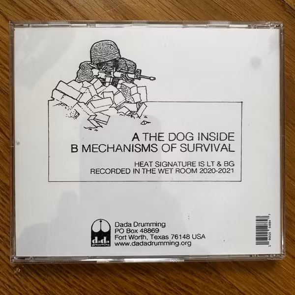 HEAT SIGNATURE Brain On War (Dada Drumming – USA reissue) (NM) CD