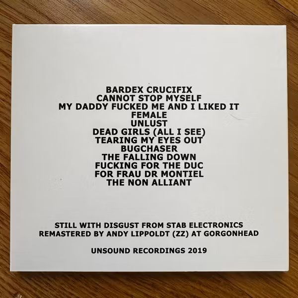 S.T.A.B. ELECTRONICS The Non Alliant (Unsound - UK original) (NM) CD