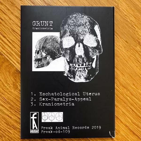 GRUNT Kraniometria (Freak Animal - Finland original) (NM) 3" CD