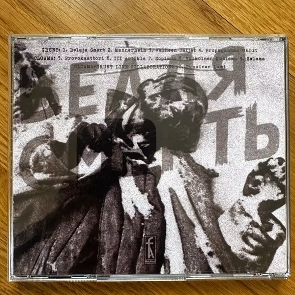 GRUNT / CLOAMA Valkoinen Kuolema / Belaja Smert (Freak Animal - Finland reissue) (NM) CD