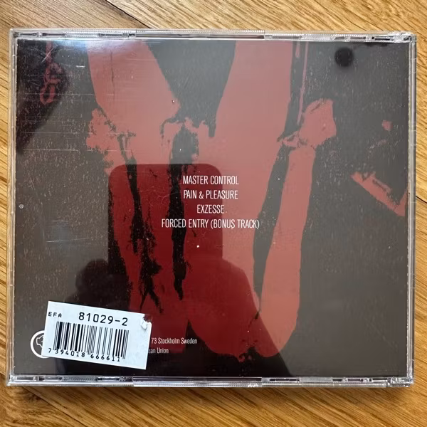 BLOOD OV THEE CHRIST Master Control (Segerhuva - Sweden reissue) (EX) CD