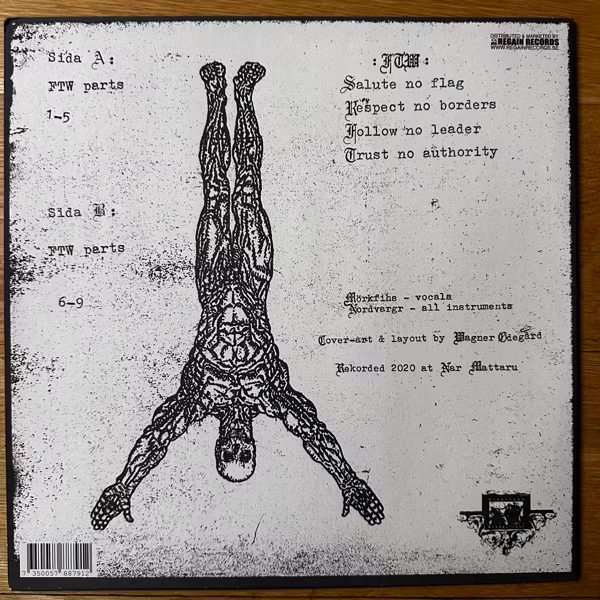 VARGR FTW (Blooddawn - Sweden original) (EX/VG+) LP