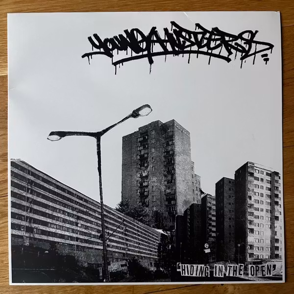 YOUNG HUSTLERS Hiding In The Open (Skuggsidan - Sweden original) (EX) LP