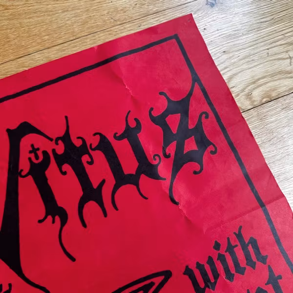 SAINT VITUS / COUNT RAVEN Tour 1990 (VG+) POSTER