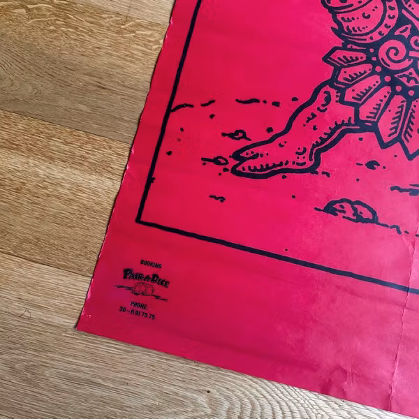 SAINT VITUS / COUNT RAVEN Tour 1990 (VG+) POSTER