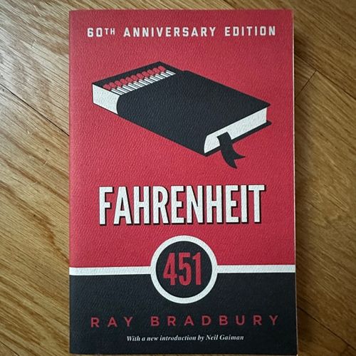 FAHRENHEIT 451 Ray Bradbury (NM) BOOK