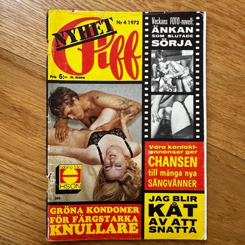 PIFF Nr 4 1972 (VG) MAGAZINE