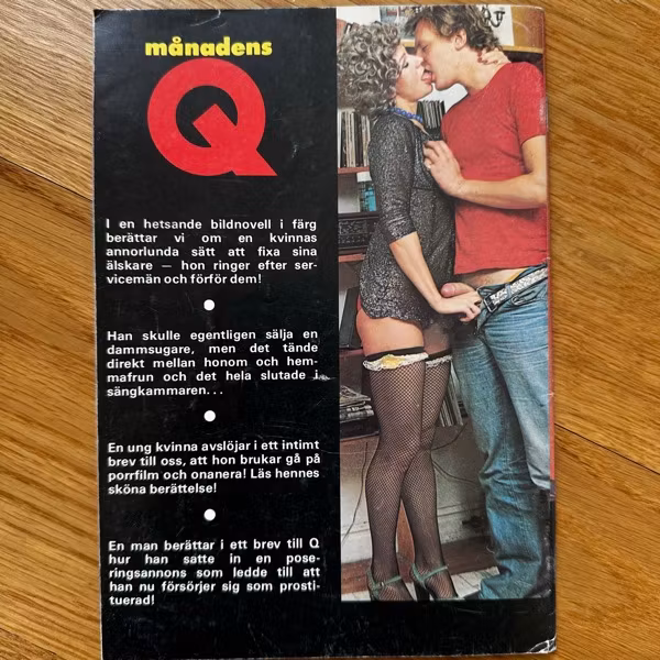 MÅNADENS Q Nr 6 1982 (VG+) MAGAZINE