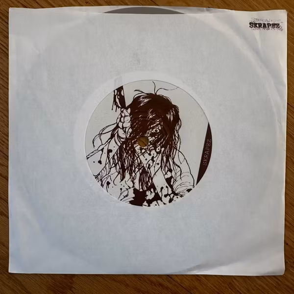 TENSHUN & MYSELF Untitled #4 (Grey vinyl) (Skrapez - USA original) (VG+/NM) 7"