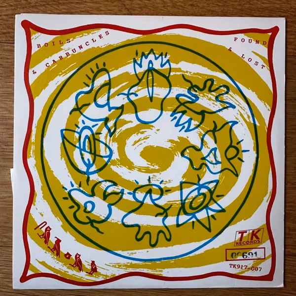 SMEGMA Boils & Carbuncles / Found & Lost (Purple vinyl) (Tim/Kerr - USA original) (EX/NM) 7"