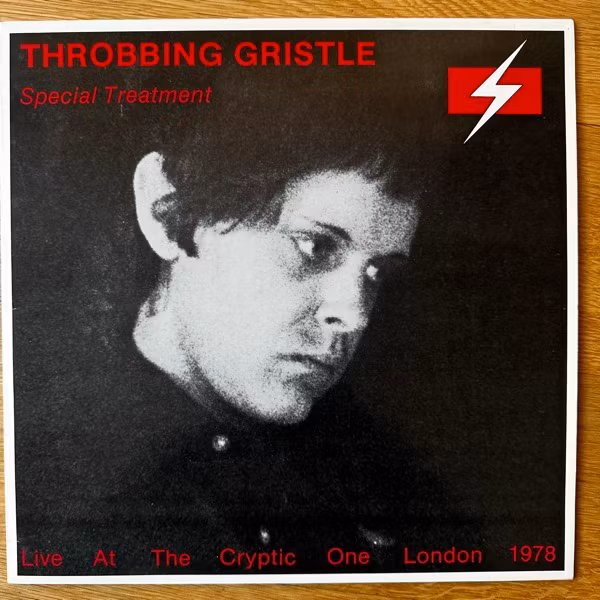THROBBING GRISTLE Special Treatment (Live At The Cryptic One London 1978) (Mental Decay - Germany reissue) (EX/VG+) LP