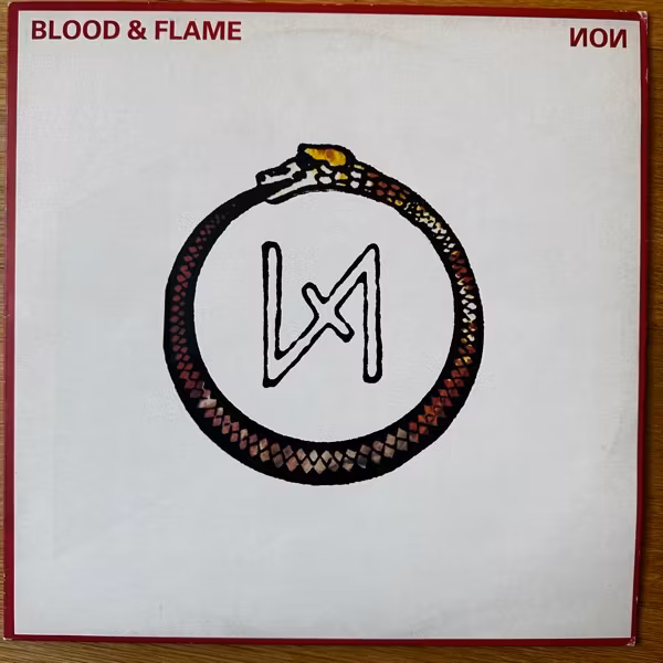 NON Blood & Flame (Mute - UK original) (VG+/EX) LP