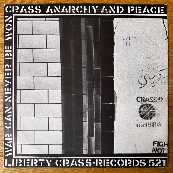 CRASS Stations Of The Crass (Crass - UK original) (VG+) 2LP