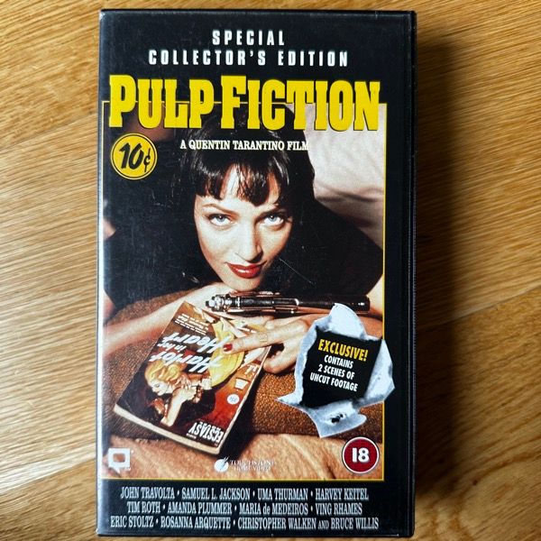 PULP FICTION Special Edition (EX) VHS