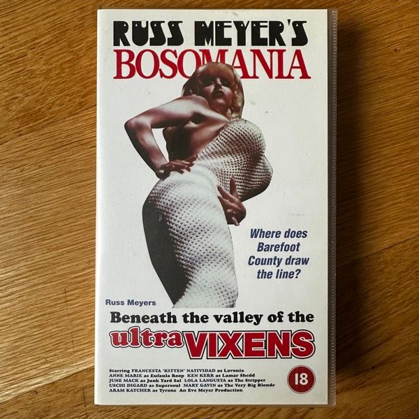 BENEATH THE VALLEY OF THE ULTRA VIXENS Russ Meyer (EX) VHS