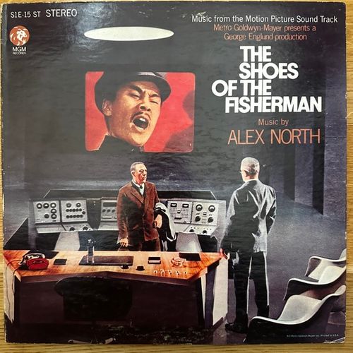 SOUNDTRACK Alex North – The Shoes Of The Fisherman (MGM - USA original) (VG/VG+) LP