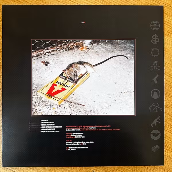 CRAWL OF TIME There Are No Prayers My Tongue Can Utter That Could Do More Harm To You Than What You Will Eventually Do To Yourself (Cloister - USA original) (NM) LP