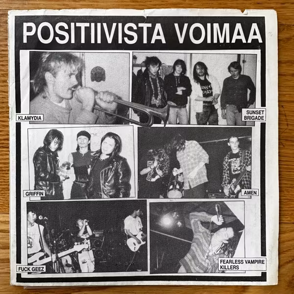 VARIOUS Positiivista Voimaa (SHJ - Finland original) (VG/VG+) 7"