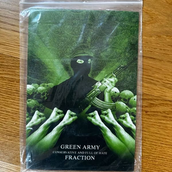 GREEN ARMY FRACTION Conservative And Full Of Hate (L. White - Germany original) (EX) CDR