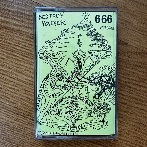 VARIOUS Yellow Power Scum (777was666 - Japan reissue) (NM) TAPE