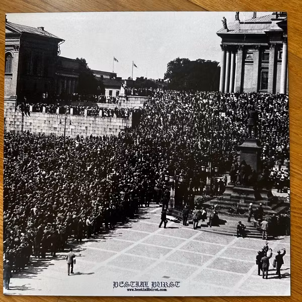 KALI YUGA NOISE / MASSACRE ANTI MUSICA Discipline Through Distortion (Bestial Burst - Finland original) (VG+/NM) LP