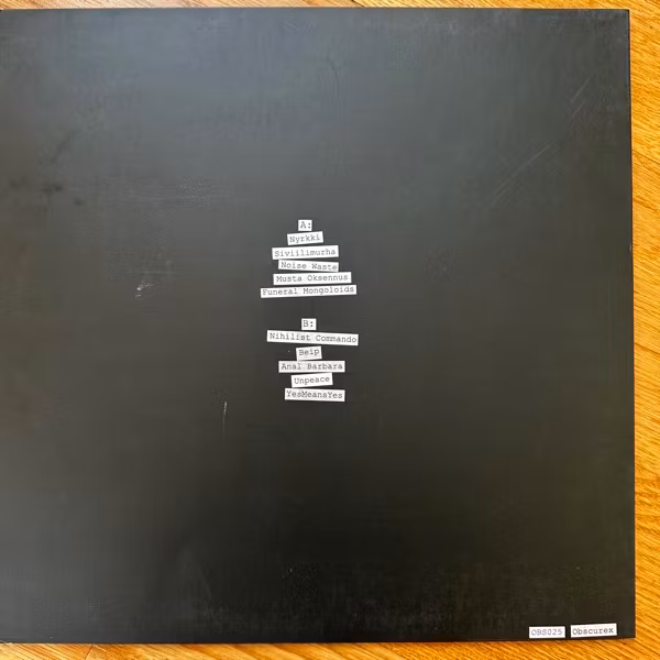 VARIOUS Saastaa Suomesta II (Obscurex - Finland original) (EX) LP