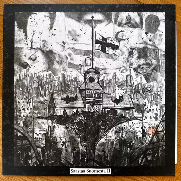 VARIOUS Saastaa Suomesta II (Obscurex - Finland original) (EX) LP
