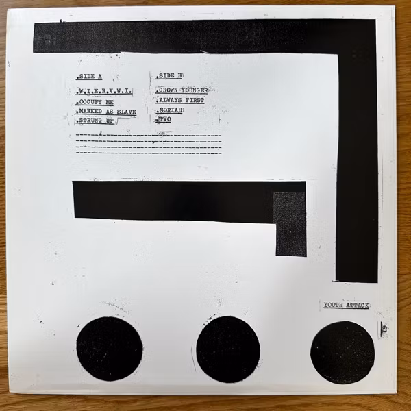 SEXDROME Grown Younger (White vinyl) (Youth Attack - USA repress) (EX/NM) LP