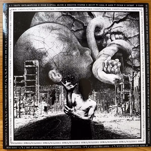G.I.S.M. Human Condition (No label - Germany reissue) (NM/EX) LP