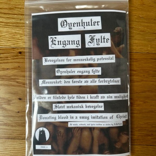LUST FIST Øyenhuler Engang Fylte (Cloister - USA original) (NM) TAPE