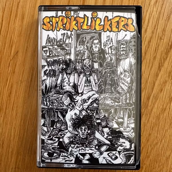 STRIKTLICKERS Kniven Tar Kniven Ger (Skuggsidan - Sweden original) (NM) TAPE
