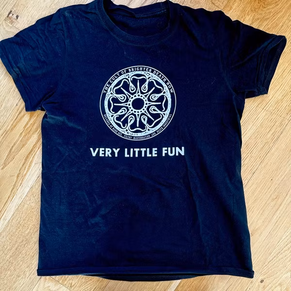 BRIGHTER DEATH NOW Very Little Fun (S) T-SHIRT