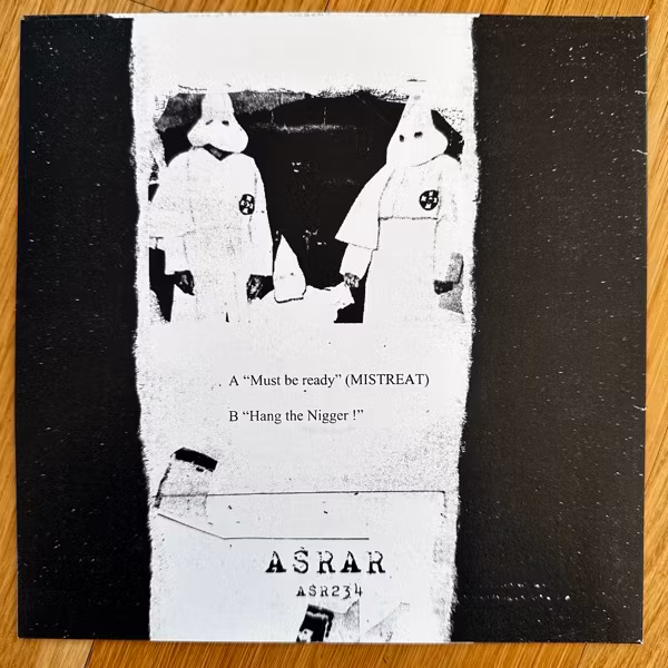 XENOPHOBIC EJACULATION Must Be Ready (ASRAR - Italy reissue) (NM) 7"