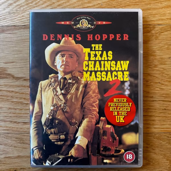 TEXAS CHAINSAW MASSACRE 2 (UK) (NM) DVD